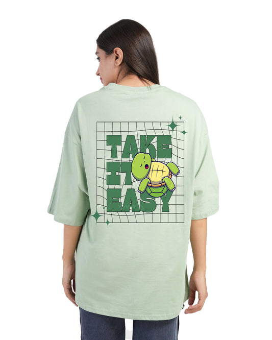 Stylintellect Original TAKE IT EASY T-shirt | OVERSIZED | Women's