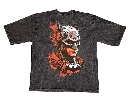 Stylintellect Acid-wash Oversized Printed T-shirt